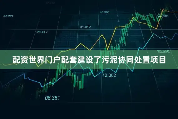 配资世界门户配套建设了污泥协同处置项目