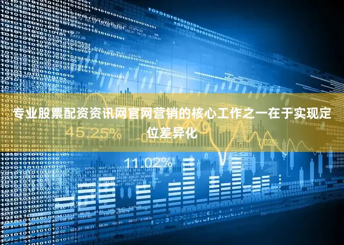 专业股票配资资讯网官网营销的核心工作之一在于实现定位差异化